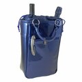 Picnic Gift Harmony -Candy Insulated Two Bottle Wine Tote, Navy Blue 3033-NB
